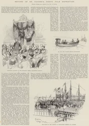 Nansens expedition till Nordpolen återvänder